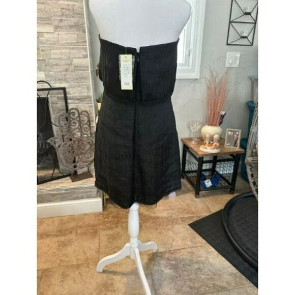 BCBG Max Azria Runway Sigrid Strapless Tiered Mini Dress Lined, SZ 10 - Picture 2 of 5